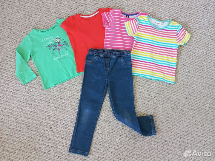 Одежда пакетом для девочки 98 104