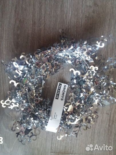 Новогодняя лента-проволока гнущаяся (Икеа, Икеа)