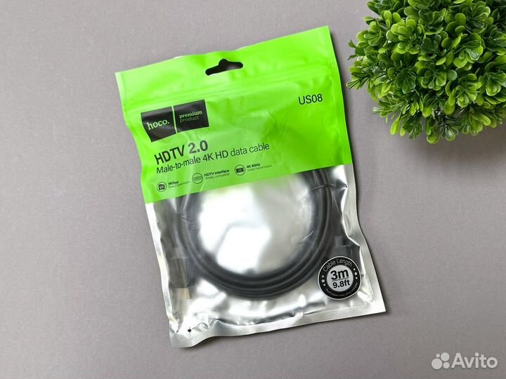 Кабель Hdmi 4k (3 метра)