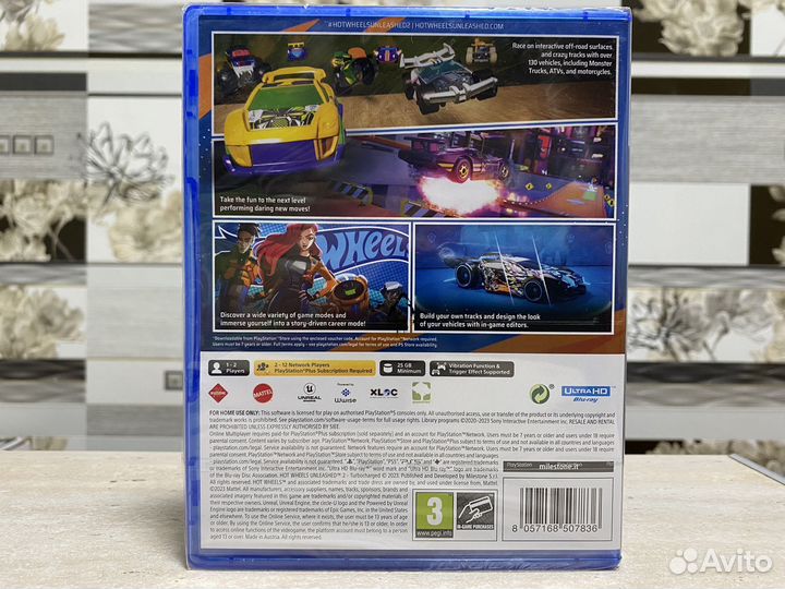 Hot Wheels Unleashed 2 (Новый Диск) Sony PS5