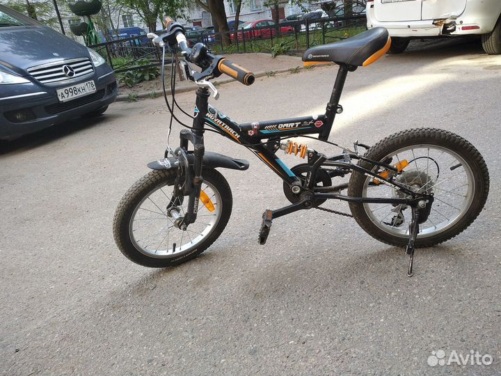 Велосипед novatrack на 4-6 лет
