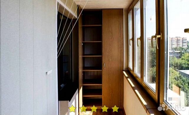 Шкаф на балкон доставка установка