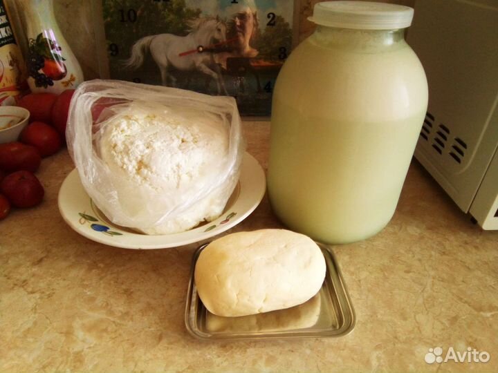 Молоко творог сметана