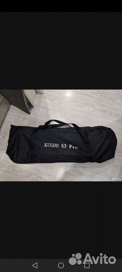 Электронный самокат Kugoo s3 pro