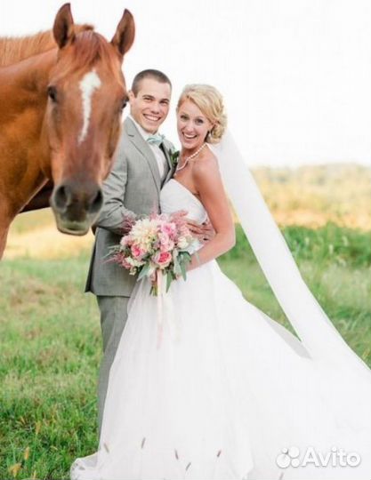 Свадебная фотосессия с лошадьми