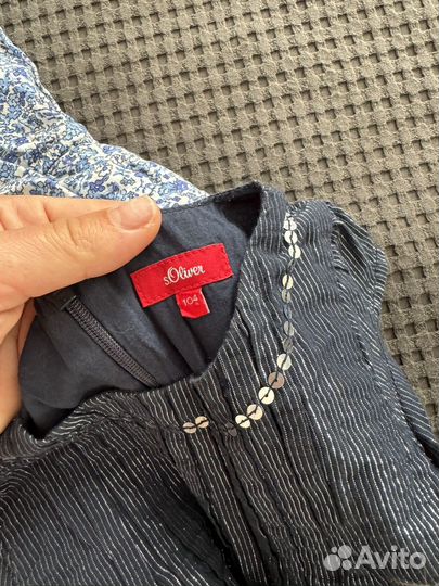 Пакет платьев для девочки 98-104 h&m