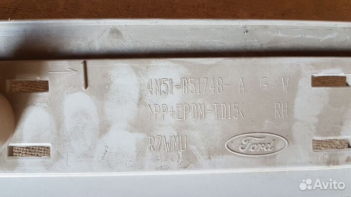 Правая накладка стойки салона задняя focus 2 фокус