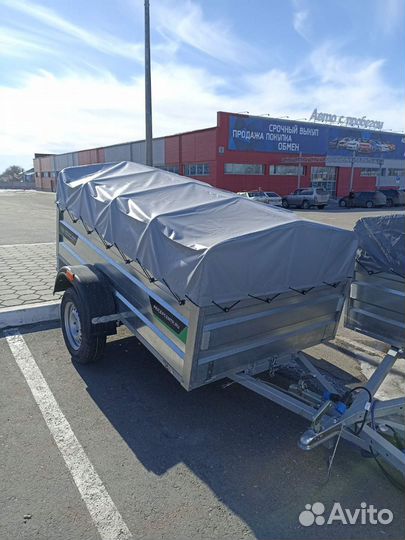 Прицеп легковой с высоким бортом