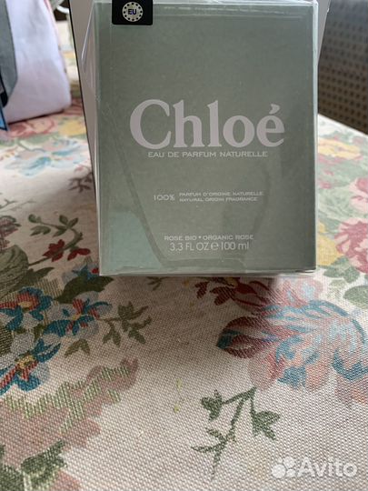 Парфюмерная вода Chloe Eau De Parfum Naturelle 100