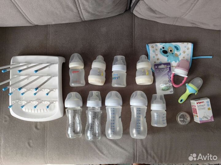 Бутылочки для кормления avent