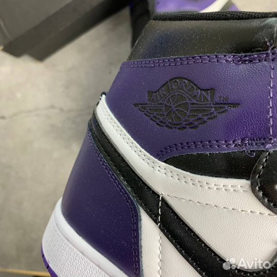 Кроссовки Air Jordan 1 Court Purple (36-45)