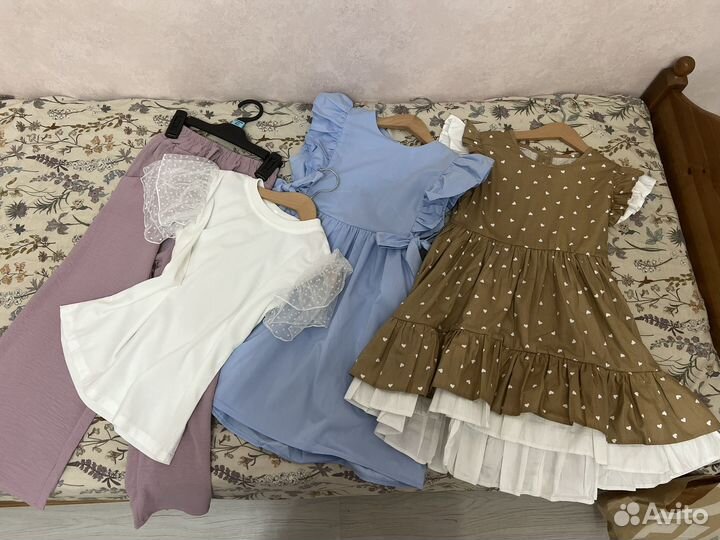 Пакет вещей на девочку 122