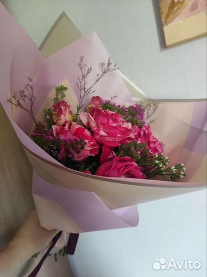 Садовые цветы букет