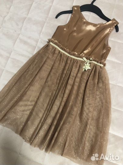 Платье нарядное H&M для девочки 122