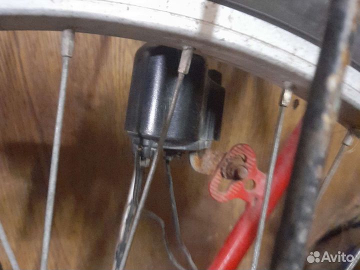 Велосипед с фонариком