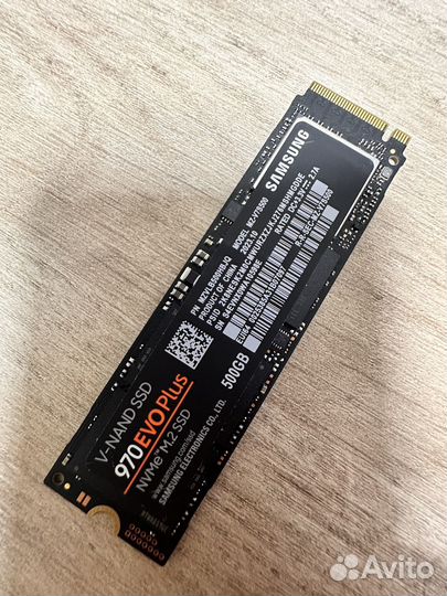 Жёсткий диск Ssd m2 samsung 500gb 970evo plus