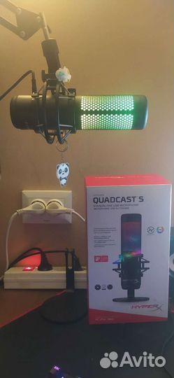 Микрофон hyperx QuadCast S