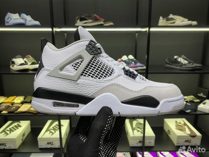 Кроссовки Nike Air Jordan 4 Retro Military Black