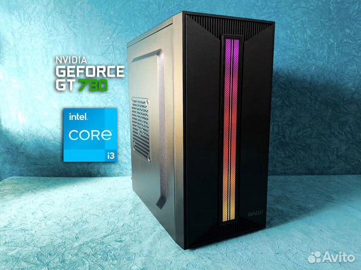 Компьютер GT 730 2Gb / i3 2120 / DDR3 8Gb / SSD