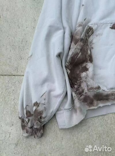 Зип худи Balenciaga x Polo Ralph Lauren грязь