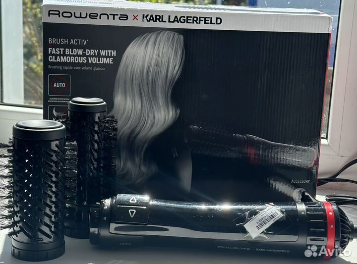 Фен щетка rowenta karl lagerfeld