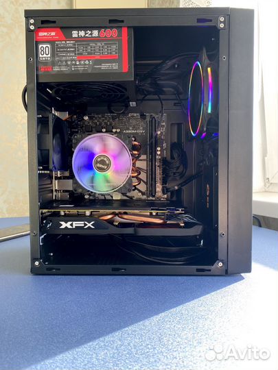 Игровой компьютер ryzen 3, rx 570, 16gb ram