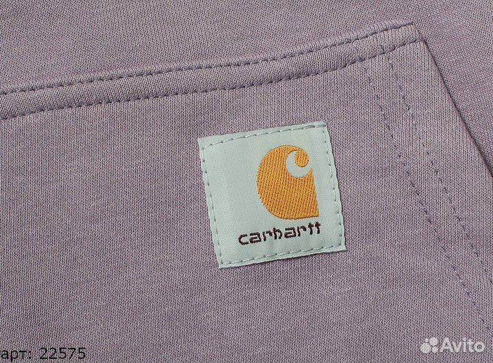 Зип худи Carhartt violet soft розовый