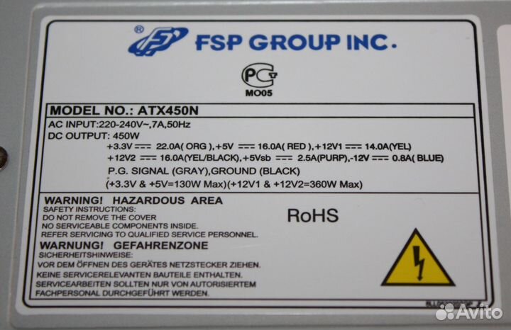 Блоки питания для пк