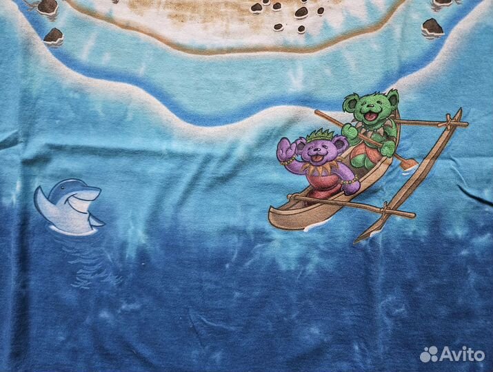 Liquid Blue x Grateful Dead Vintage футболка новая