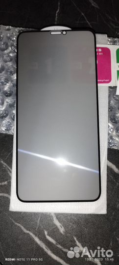 Защитное стекло iPhone XS Max / 11 PRO Max