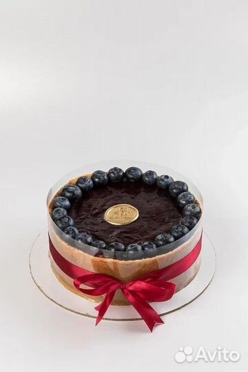 Чизкейк классический с черничным конфи Диаметр 16