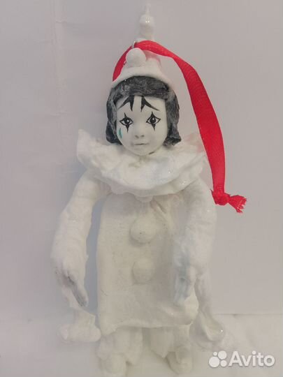 Ватные елочные игрушки