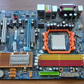 Материнская плата Gigabyte ga-m55s-s3 б/у