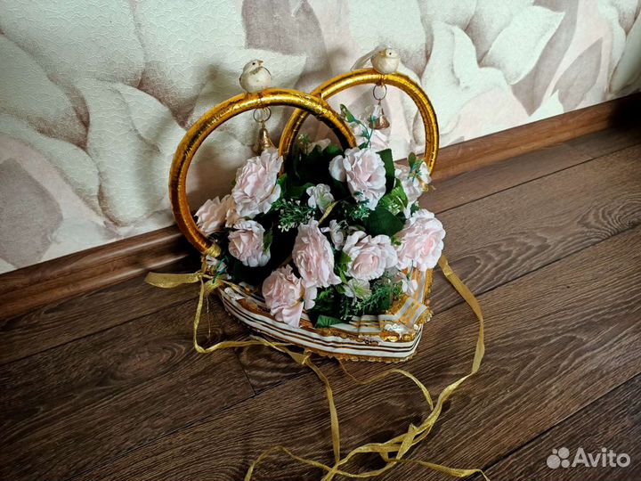 Свадебные украшения на автомобили