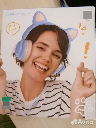 Наушники проводные полноразмерные 