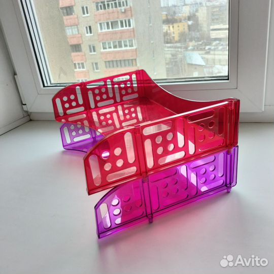 Лоток (набор)для бумаг и документов горизонтал