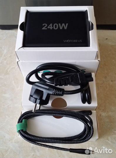Супер мощное З/У wotobе 240 Вт GаN 2 Рrо