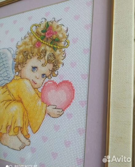 Картина вышивка крестом. 40 на 40 см