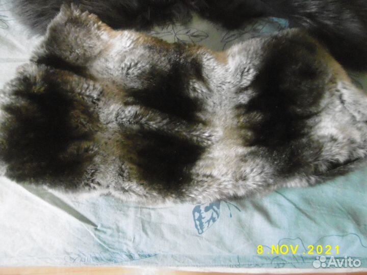 Съемный меховой воротник