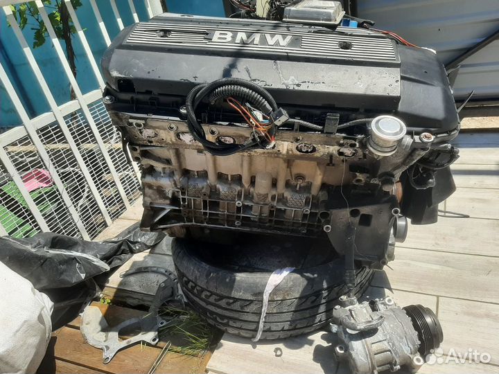 Bmw 3 e46 М54Б22 Мотор запчасти