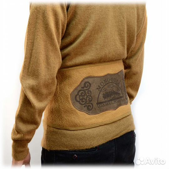 Новый пояс из верблюжьей шерсти согревающий