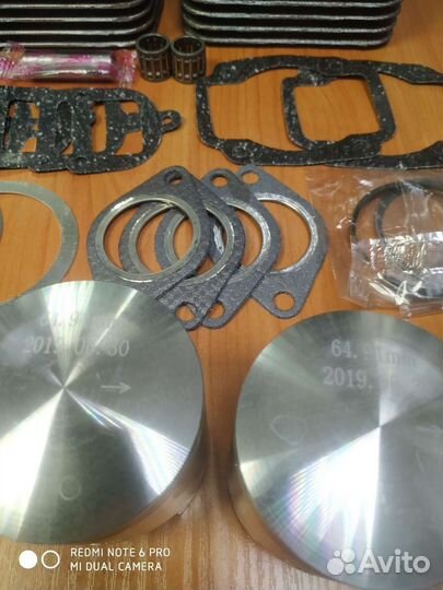 Цилиндро-поршневая группа снегохода Рысь