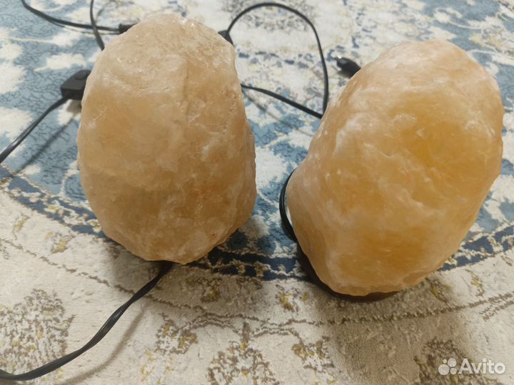 Соляные лампы 2 шт, цена за обе