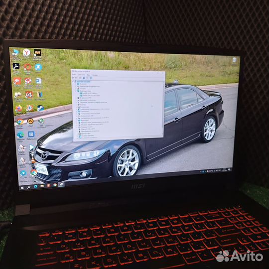 Игровой ноутбук msi 17.3 144GHz