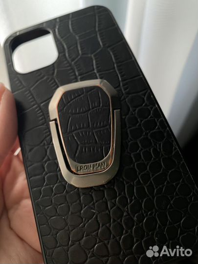 Кожаный чехол на iPhone 12 mini