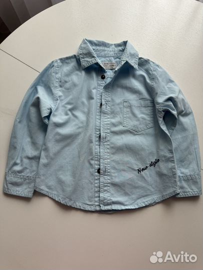 Рубашки и джемпер на мальчика 104