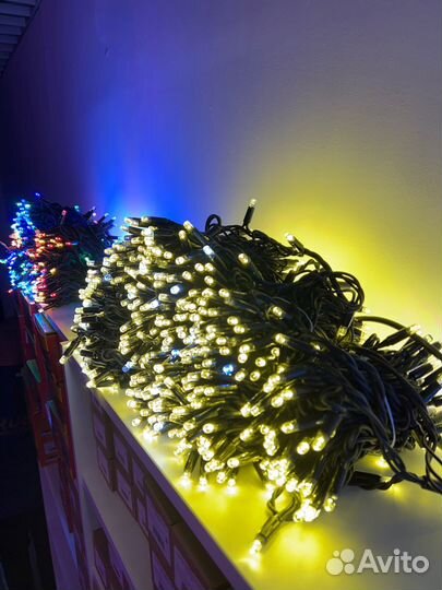 Уличная гирлянда премиум с мерцанием IP67