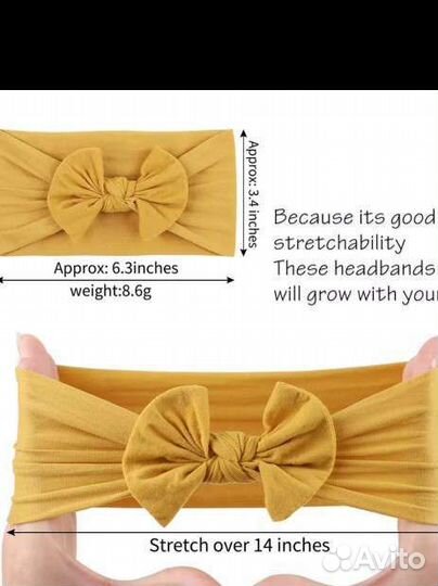 Повязка на голову для девочки