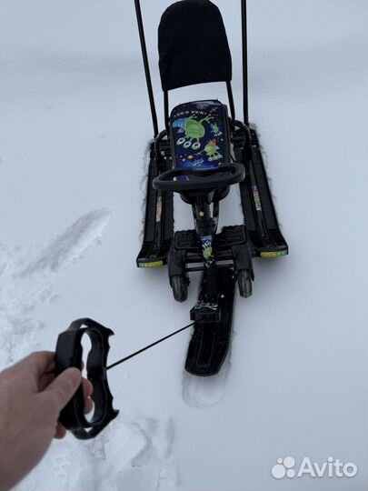 Снегокат с колесами Nika Kids