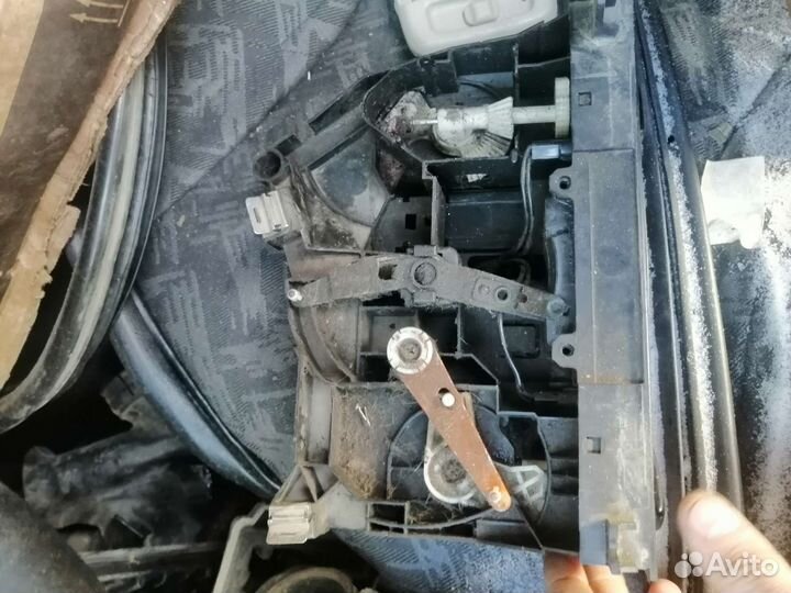 Климат, регулировка печки Toyota carina E 1997